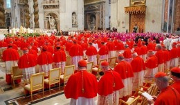 Cardeais na Basílica Vaticana
