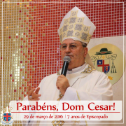 Aniver Bispo Dom Cesar